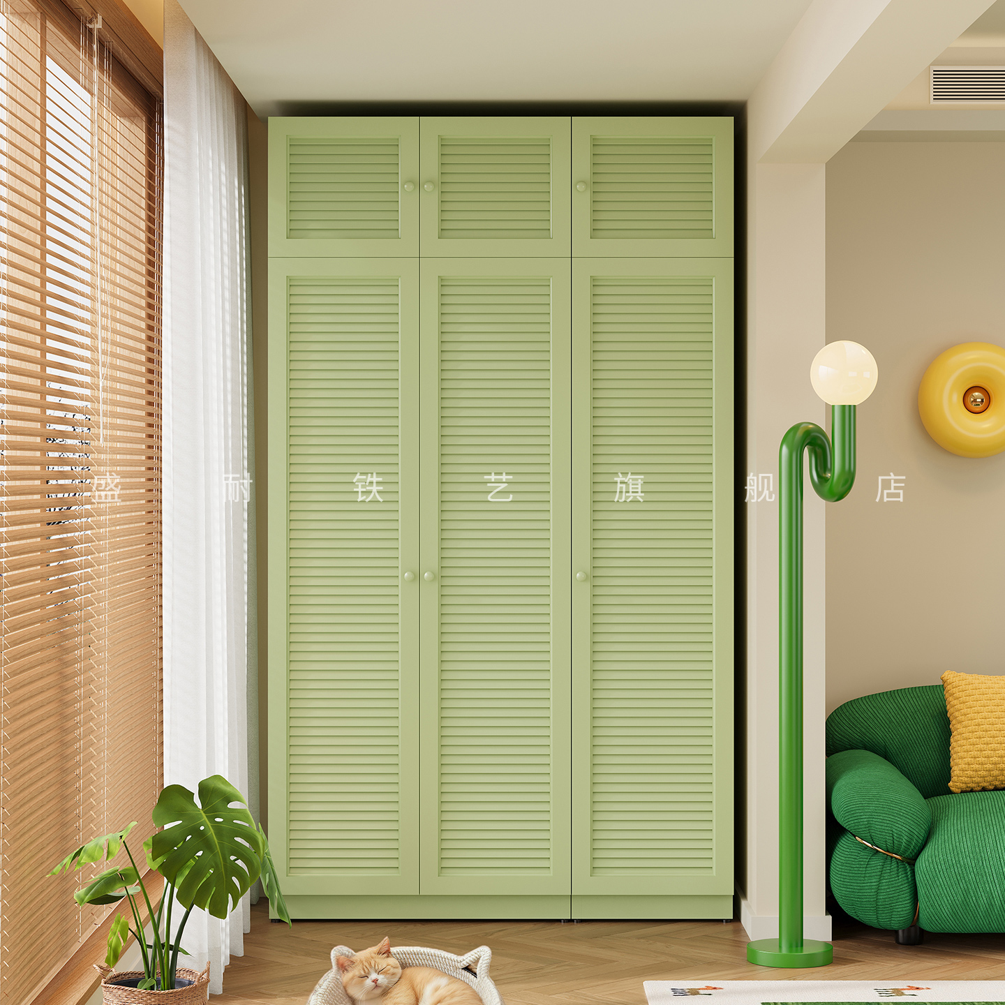 行李箱钢制收纳柜家用阳台储物柜