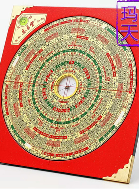 集易堂金刚板罗盘八宅辅星水法