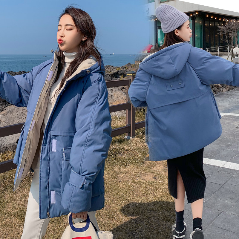 反季羽绒棉服女中长款2019新款韩版面包服棉袄加厚冬季棉衣外套潮在类目 女装/女士精品, 棉衣/棉服中 - 来自Buy2taobao.com提供专业的淘宝代购服务