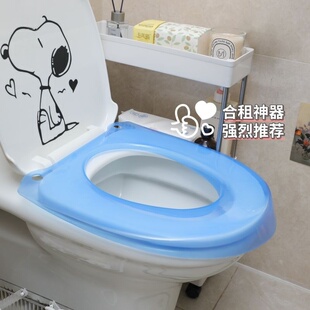 马桶垫随用随取夏季家用塑料防水可擦坐便套四季通用厕所马桶套