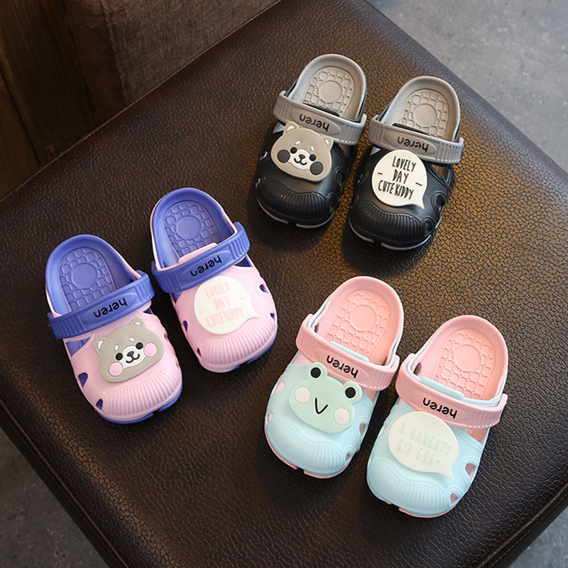 Children's slippers summer 1-3 baby slipper soft non-slip soft sole Indoor and outdoor Infants Crocs Beach shoesin the Shoes/Baby Shoes/Parent-child shoes , Slippers  category - from Buy2taobao.com to provide professional Taobao agent buy service
