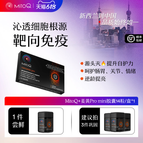MITOQ姜黄mini胶囊保健品