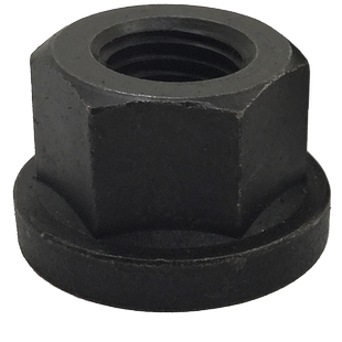 10.9级法兰螺母带垫螺帽高强度压板螺母M8M10M12M14M16M18M20M24