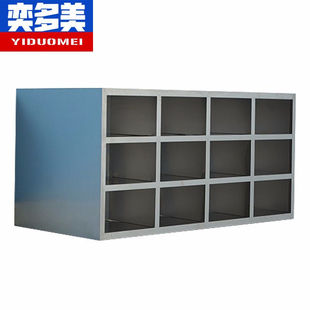 奕多美不锈钢鞋柜304材质双面24格无尘净化车间更鞋柜工厂员工换