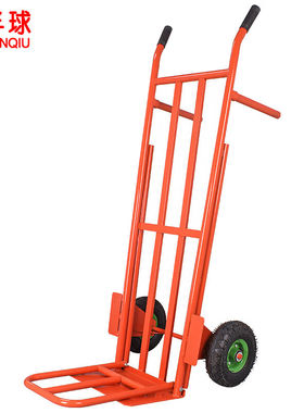 NANBANQIU南半球双杠老虎车红色加固型宽50高150cm配10英寸充气轮