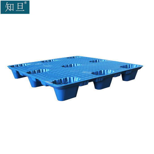 知旦吹塑九脚托盘A型1100*1100*150动载1.5T/静载4T仓储货物物流