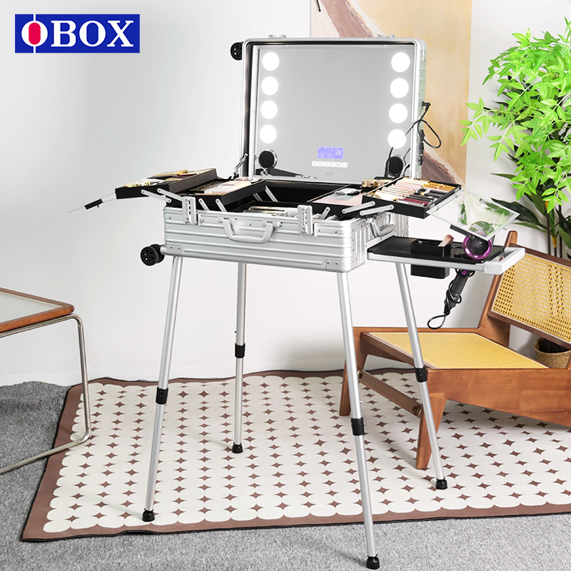 OBOX专业隐藏收纳支架化妆箱
