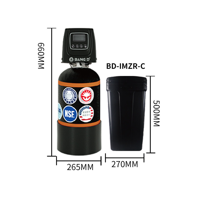 美国邦登中央软水机大型家用全屋过滤除水垢保护管道BD-IMZR-C