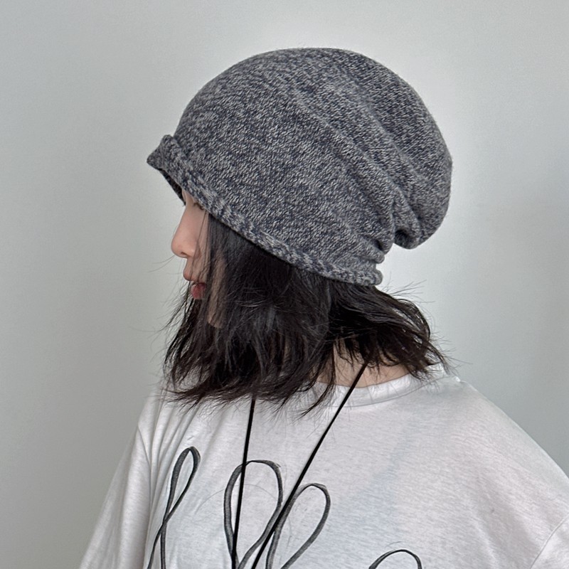 秋冬新款混色撞色羊毛冷帽堆堆帽针织帽女士显脸小保暖毛线帽子咖,服饰配件/皮带/帽子/围巾,帽子,淘宝优惠券,粉丝福利购,淘宝优惠卷