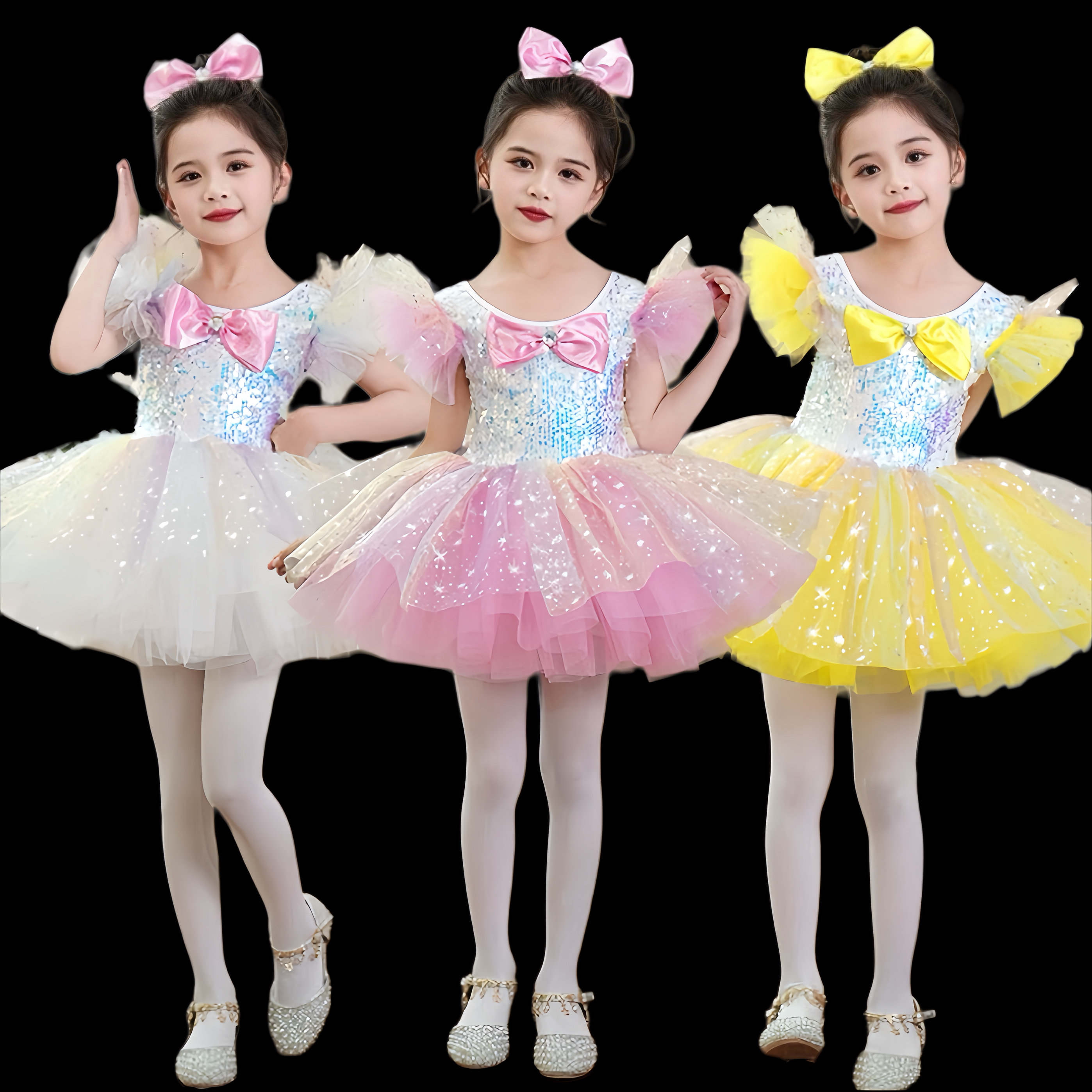 冰淇淋的味道舞蹈服道具儿童可爱蓬蓬裙演出服女童亮片纱裙公主裙,童装/婴儿装/亲子装,儿童演出服,淘宝优惠券,粉丝福利购,淘宝优惠卷