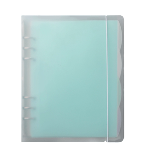 A4活页本空白笔记本加厚大容量四孔可拆卸b5初中高中生专用金属环扣康奈尔横线网格A5夹子外壳替芯不硌手16K