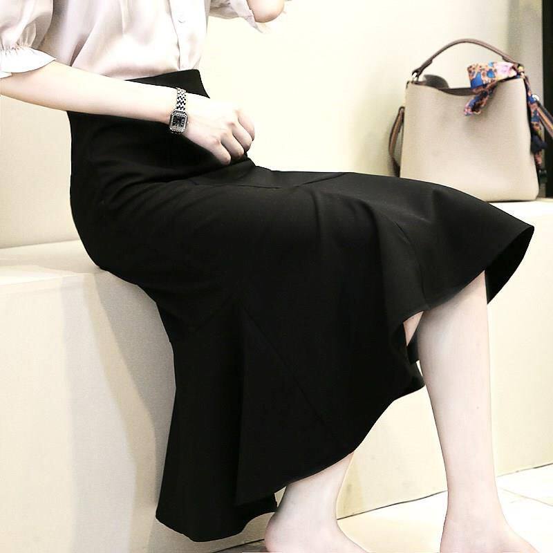 Korean skirt A word skirt skirt 2018 new pattern fish tail Paige Lotus leaf Skirt Stepin the Women's clothing/Boutique , Skirts  category - from Buy2taobao.com to provide professional Taobao agent buy service