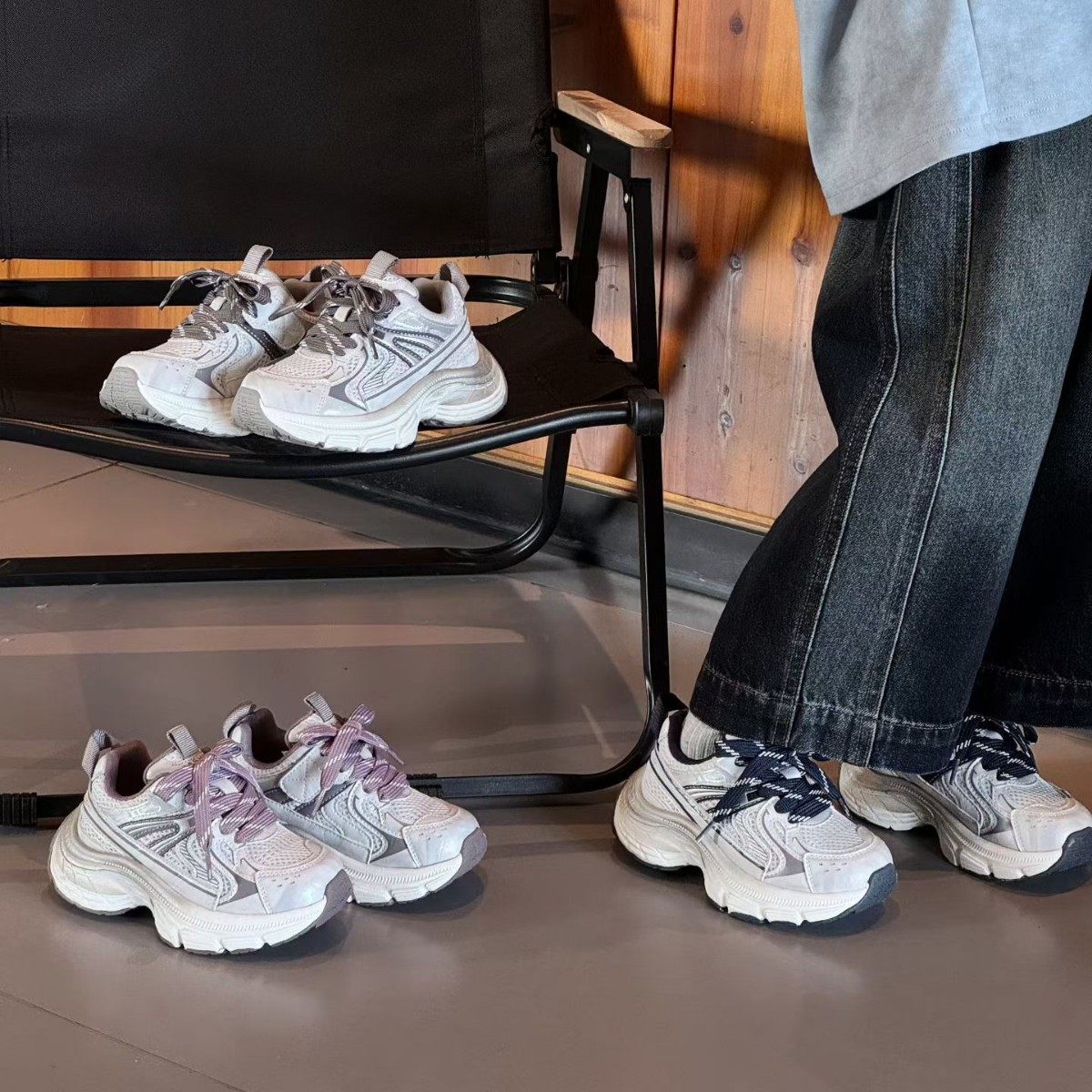 亲子潮鞋巴黎儿童运动鞋春季新款老爹鞋女童运动鞋潮鞋男童休闲鞋,童鞋/婴儿鞋/亲子鞋,运动鞋,淘宝优惠券,粉丝福利购,淘宝优惠卷