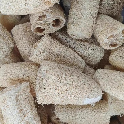 丝瓜络无硫  个别有黑籽 颜色不统一