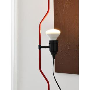 中古意大利设计师Parentesi括号悬挂式吊灯极简可调节氛围 落地灯