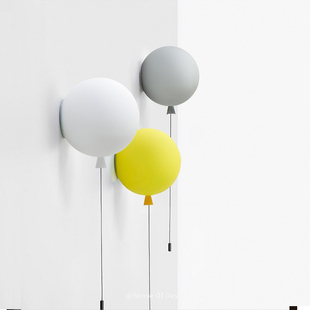 捷克Memory气球壁灯设计师款过道灯梦幻儿童房卧室床头玻璃壁灯