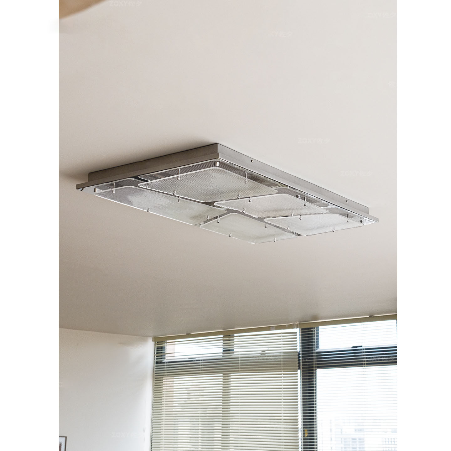 ACNikola客厅吸顶灯简约现代包豪斯轻奢高级感大厅几何方形护眼灯