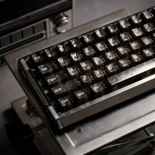 碳纤维透光磁吸键帽适配VGN