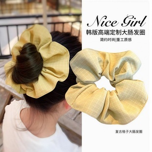 【TwistJoy绾悦】大肠发圈2025新款简约小众高级感日韩系头绳发饰