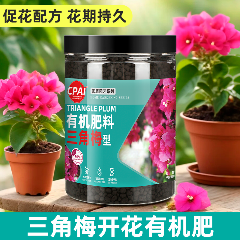 三角梅开花用肥唤醒植物生长活力