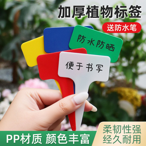 园艺标签防水防晒加大加厚