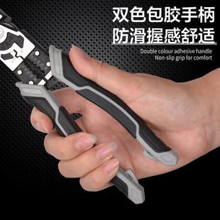 膨胀螺丝5牌尖嘴剪钢丝钳钳东欧铁链斜钳功能钢丝8多功能口寸