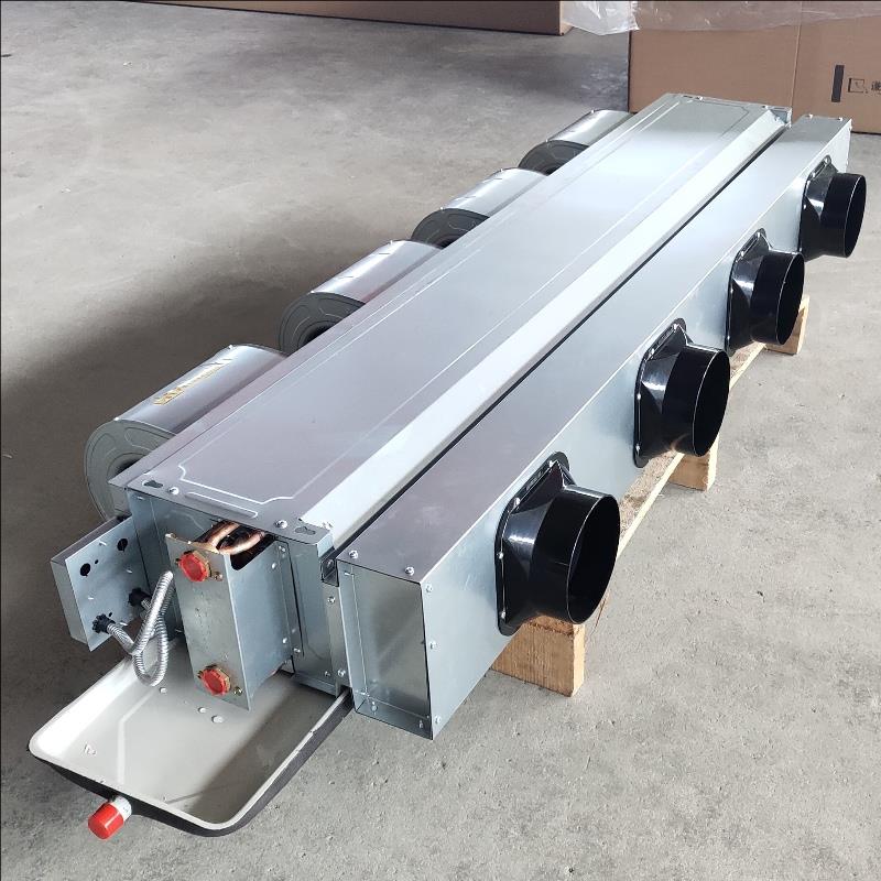 1对1多风盘管、多街公共热水空调、1对1多出风口抽风机盘管可定制