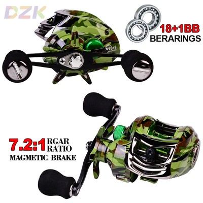 PROBEROS新款金属水滴轮18+1轴路亚鱼线轮7:2:1海钓渔轮高端DW1c2