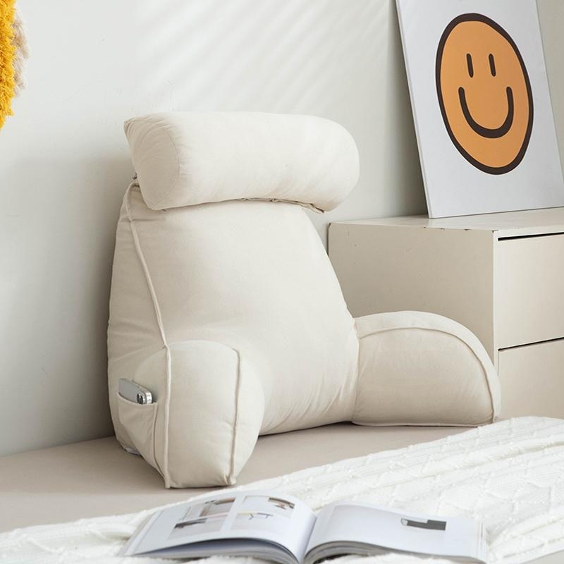 新款单人靠垫飘窗靠背床头靠垫小靠垫护腰靠背可拆洗沙发靠垫