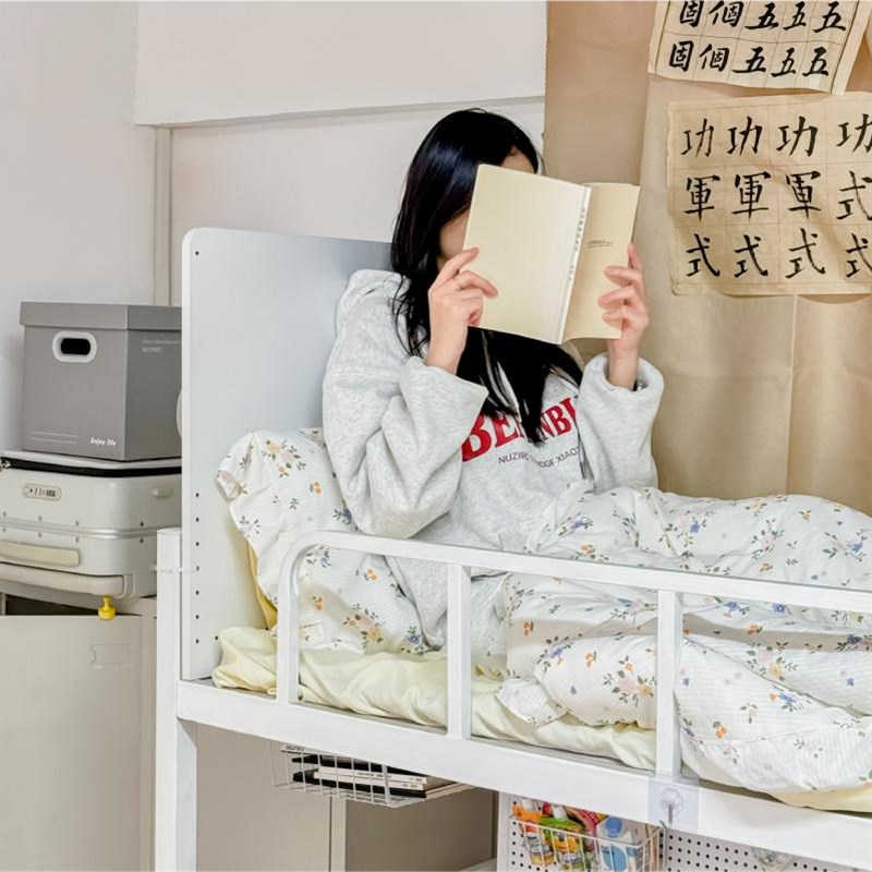 热销学生a宿舍上铺床头加高挡板手机防掉落神器床边隔断围栏软包