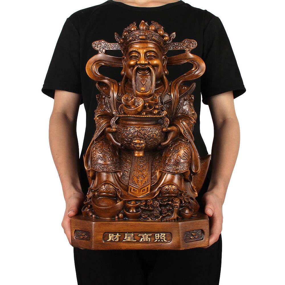 带来财富和宝藏聚宝盆文化财神饰品客厅装饰柜台门厅财神佛像店公