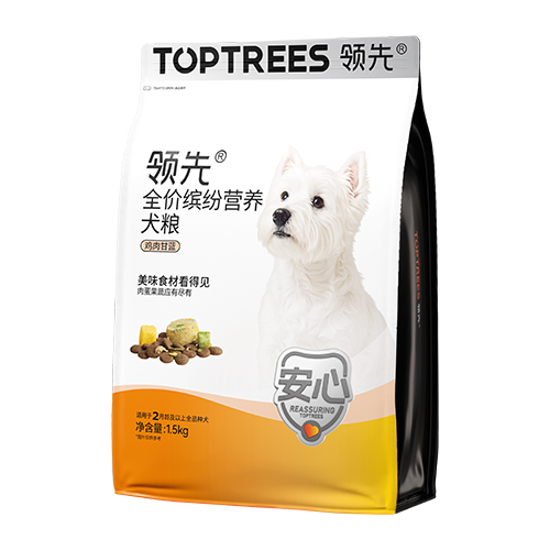 【好物体验专享】领先缤纷营养犬粮冻干中小型犬大型犬通用狗粮