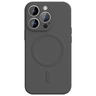 适用于magsafe无线充电苹果13手机壳新款磁吸iphone13promax液态硅胶13pro全包镜头mini简约防摔黑色男女魔方