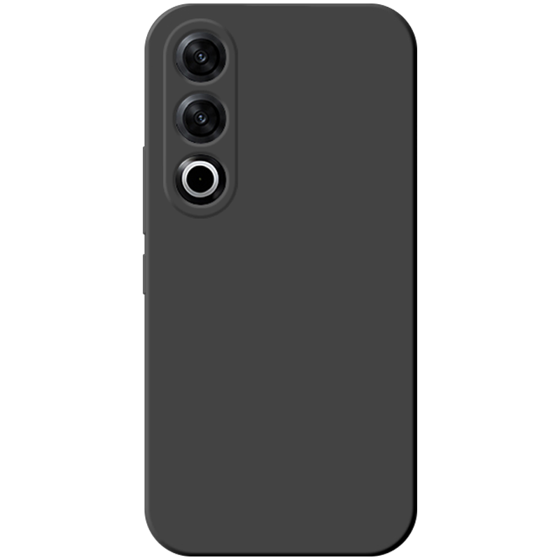 适用于一加ACE3V手机壳新款液态硅胶1+Ace3V直边保护套全包防摔OnePlus简约纯色男商务女网红高级感石墨黑软