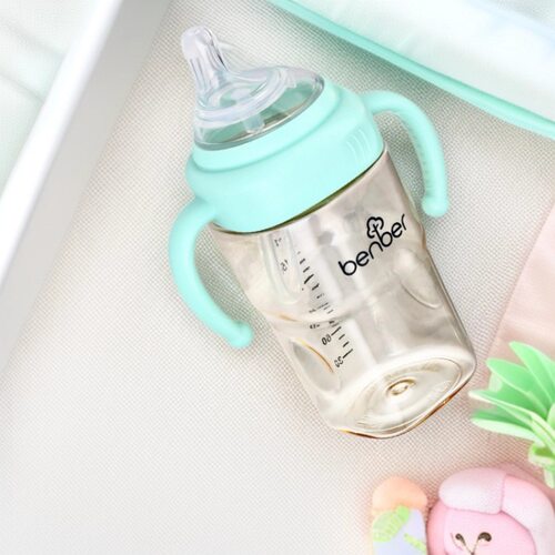贝恩宝宽口大口径方形ppsu奶瓶婴幼儿断奶仿母乳耐摔母婴用品