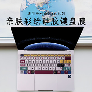 适用华为MateBookPro键盘保护膜2025款笔记本电脑13s/14s/16s荣耀MagicBookArt14防尘罩XPro荣耀MagicBook14