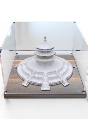 小米千年榫营造祈年殿建筑展示盒