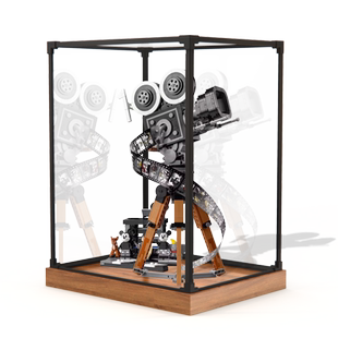亚克力展示盒适用乐高43230华特·迪士尼摄影机致敬版防尘收纳盒
