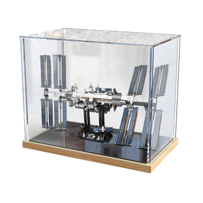 乐高适用国际空间站亚克力展示盒