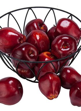 仿真泡沫蛇果假水果摄影道具家居时尚橱窗圣诞装饰泡沫模型