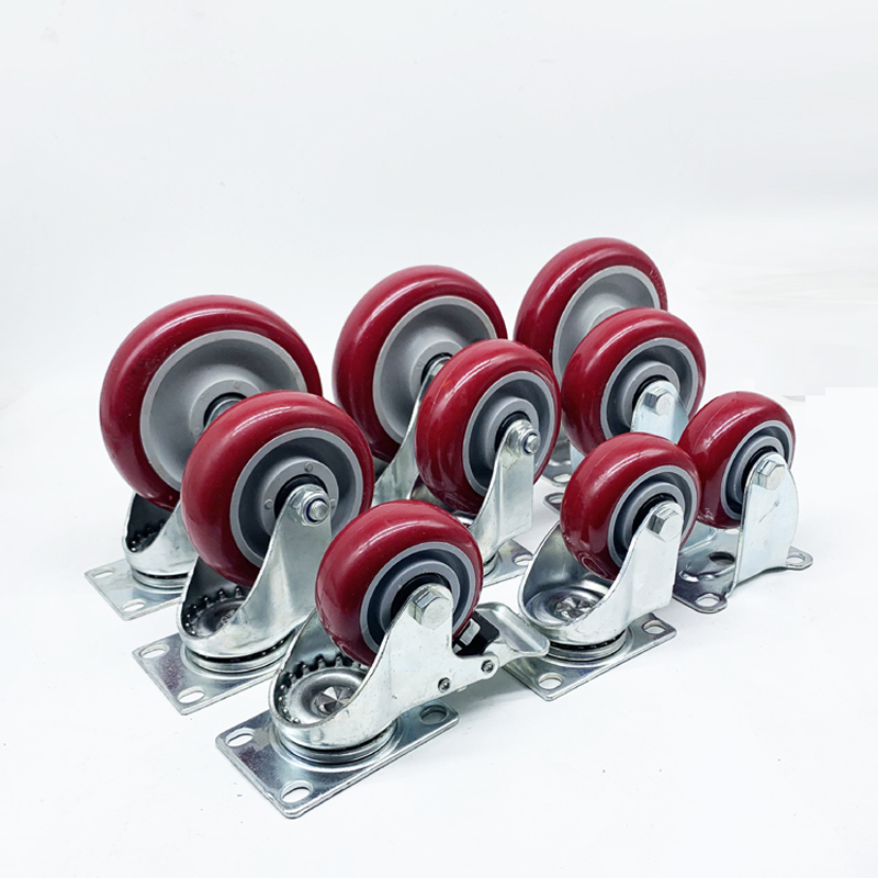 机械户外尼龙耐磨聚氨酯刹车轮