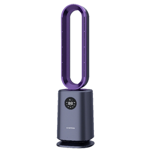 格库无叶风扇冷暖两用家用电风扇净化节能超静音无扇叶落地扇台式