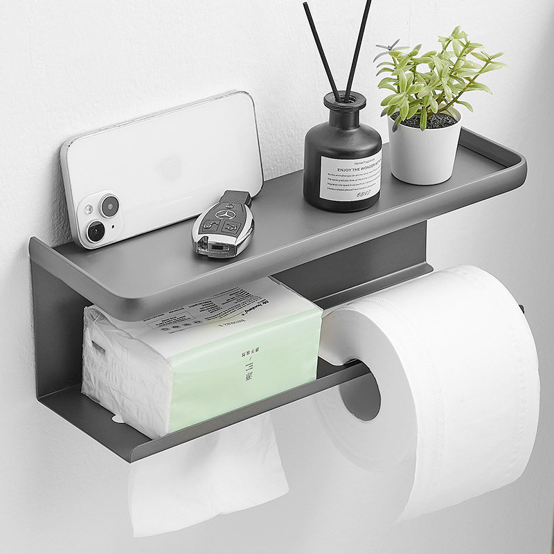 卫生间纸巾盒壁挂式厕所卷纸架浴室免打孔厕纸盒洗手间抽纸置物架,家庭/个人清洁工具,卷纸器/纸巾架,淘宝优惠券,粉丝福利购,淘宝优惠卷