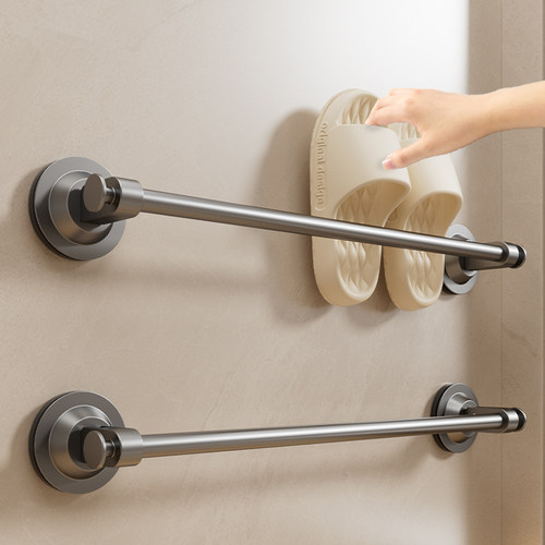 可拆卸吸盘拖鞋架免打孔