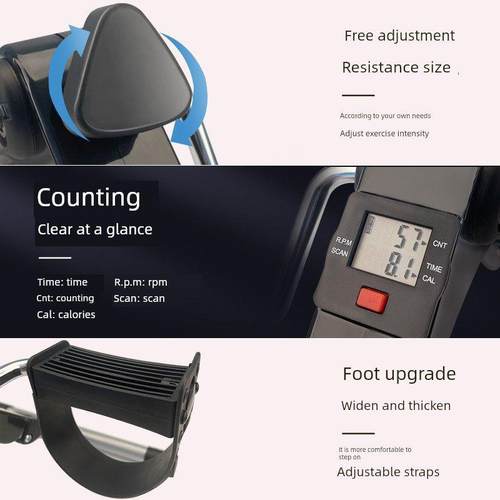 裕岳老年人康覆踏板踏板车中风偏瘫康覆训练自行车下肢康覆训练器