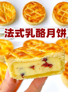 康泉法式乳酪中秋节月饼糕点点心