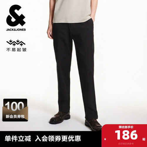 常规版型，工字扣腰头，Y字母金属标