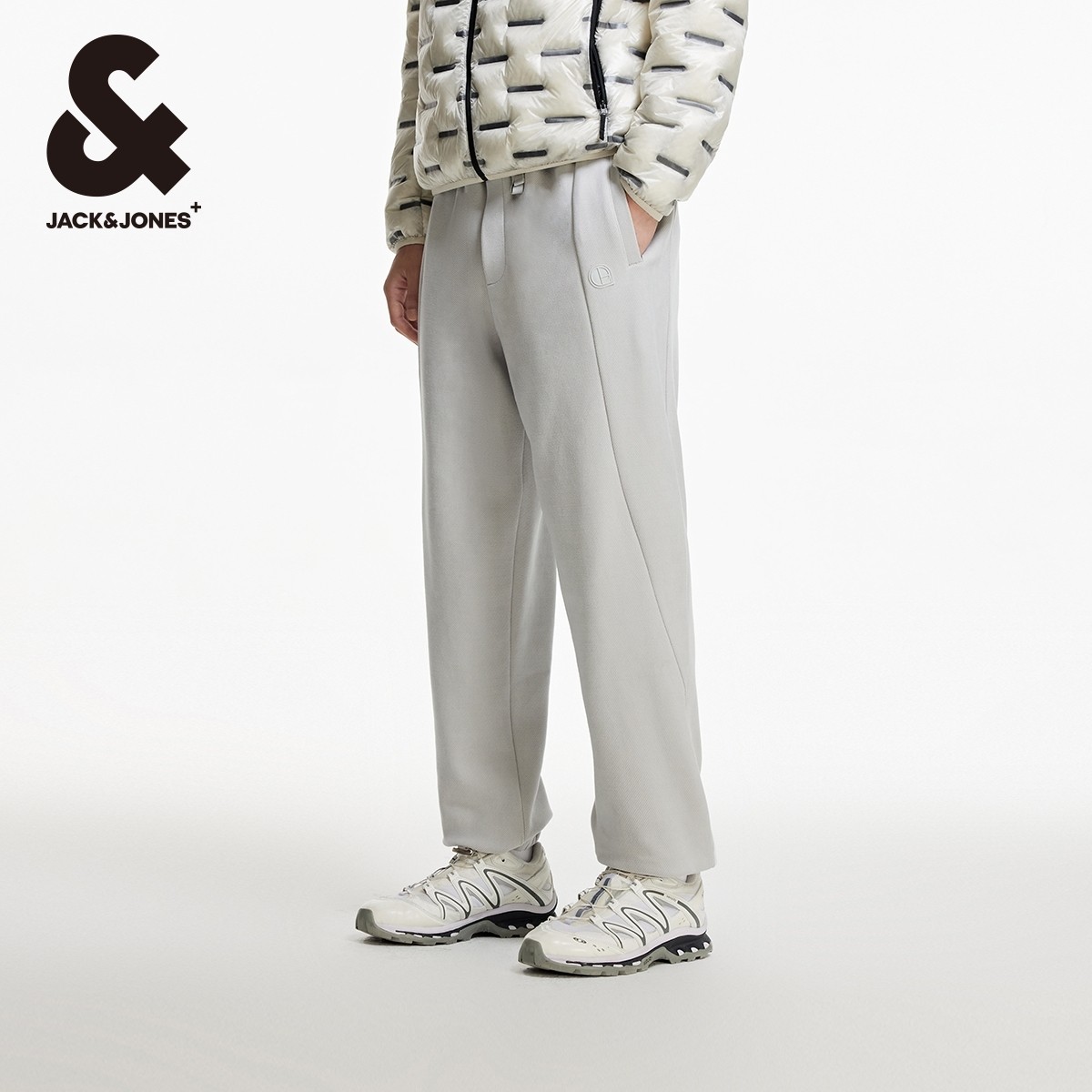 杰克琼斯春季简约多色合体束脚裤长裤休闲裤卫裤男裤子男装