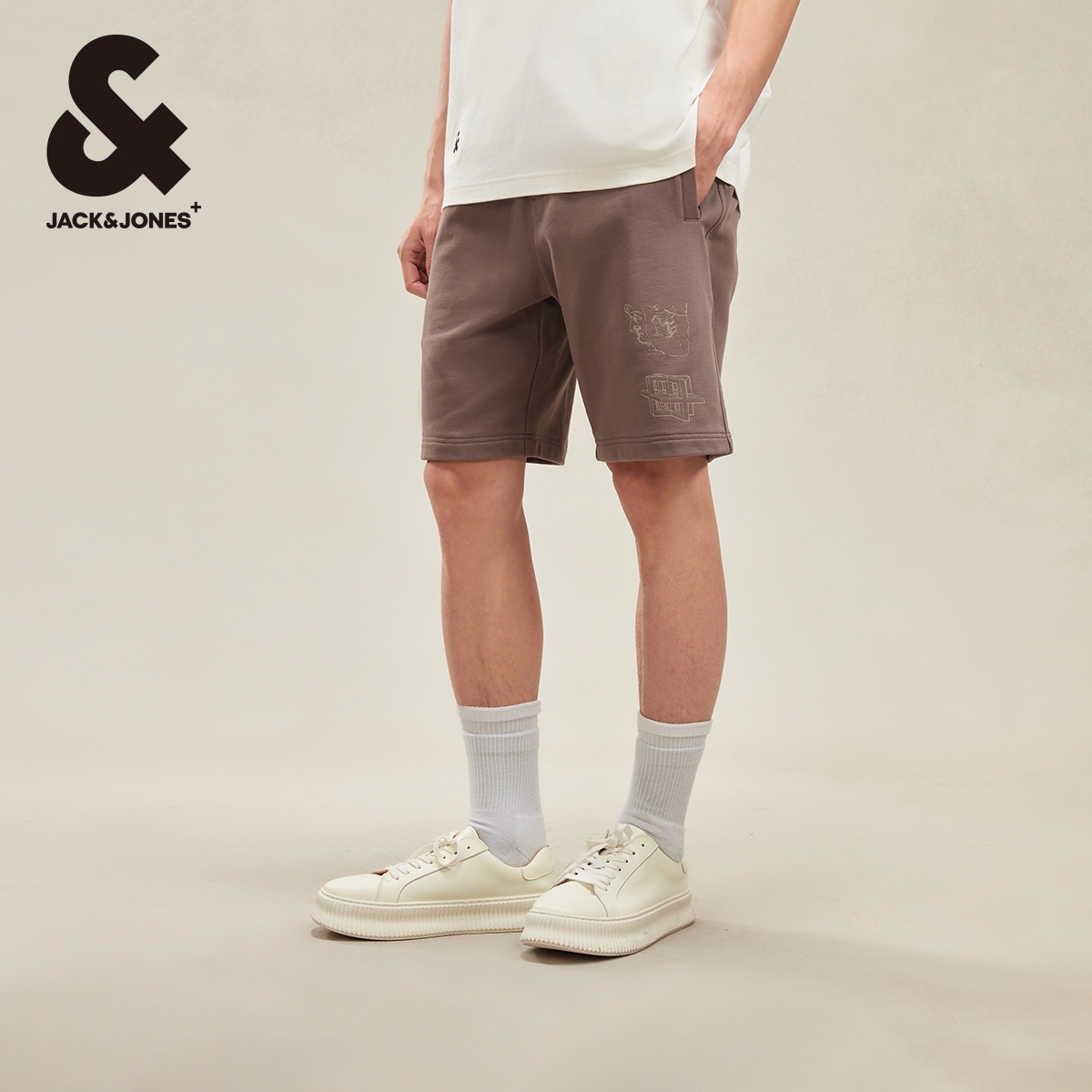 达芬奇联名男装杰克琼斯短裤