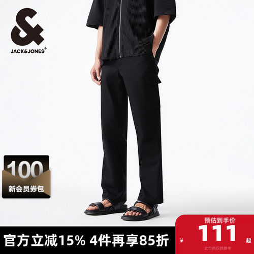 杰克琼斯长裤工装风休闲裤